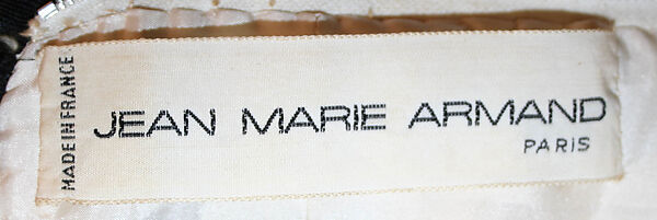 Evening dress, Jean Marie Armand (French, born 1930 (?)), silk, French