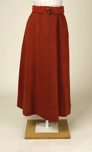 Suit, wool, horn, French