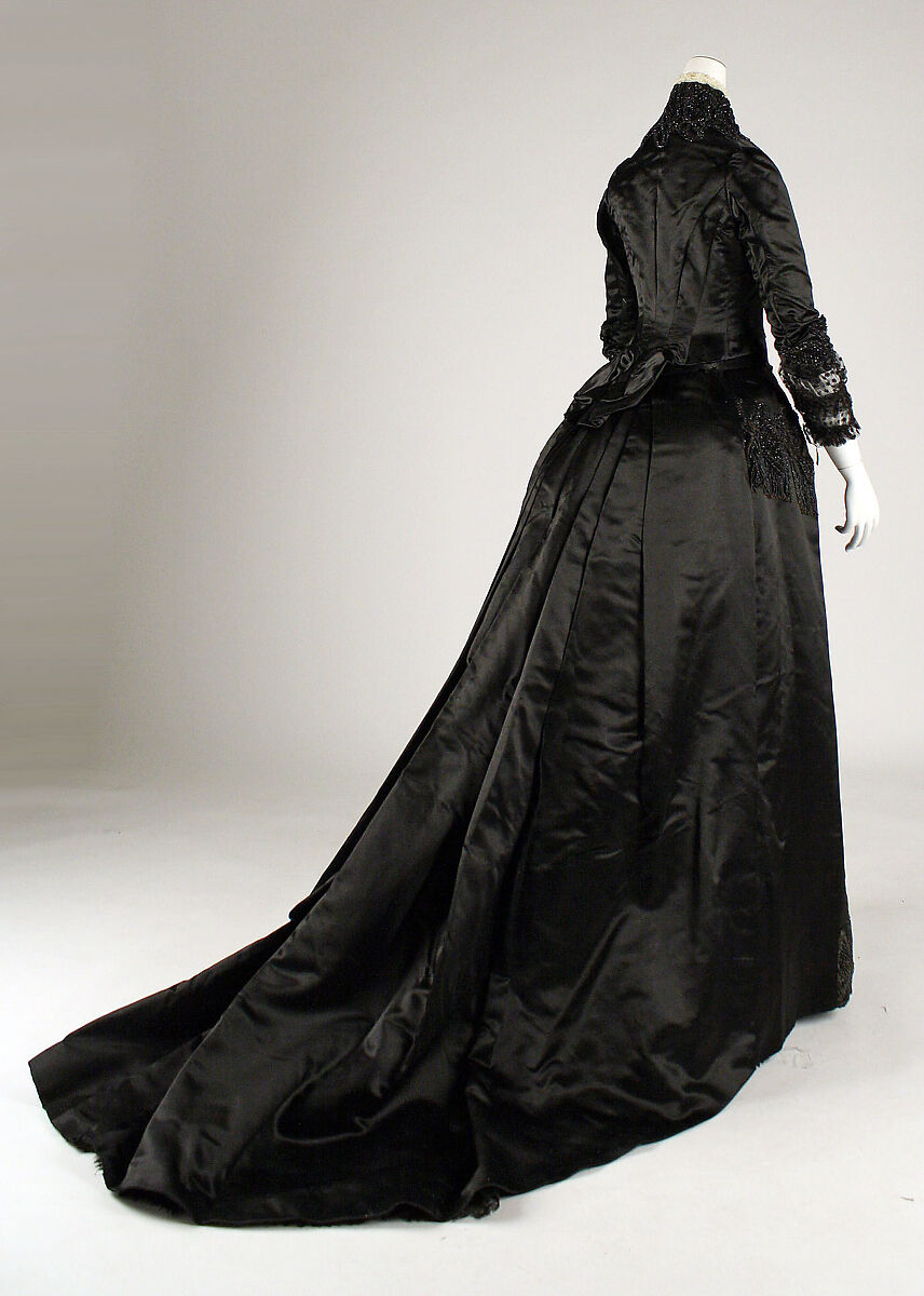 Dress, White Howard &amp; Co., silk, American