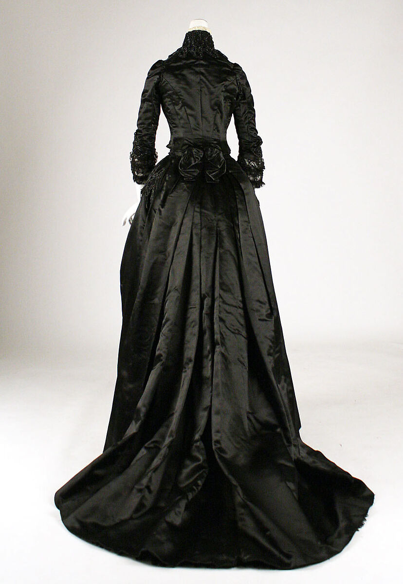 Dress, White Howard &amp; Co., silk, American