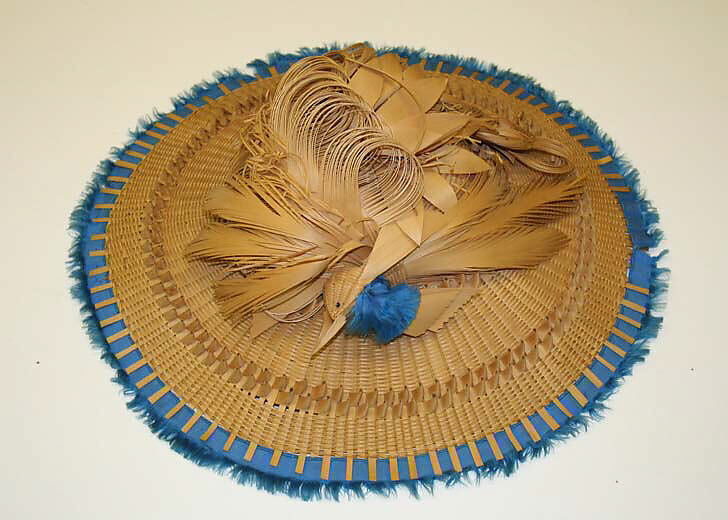 Hat, wood, silk, British 