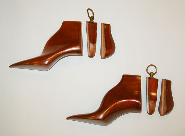 Pumps, Pierre Yantorny (Italian, 1874–1936), (a, b) silk; (c–h) wood, French