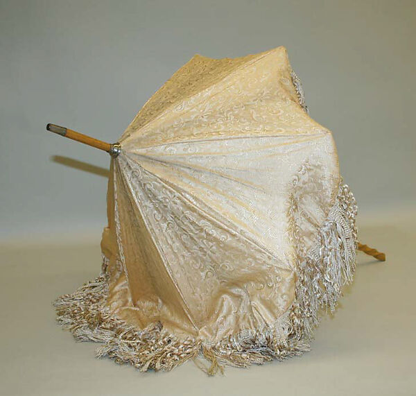 Parasol, silk, American or European 