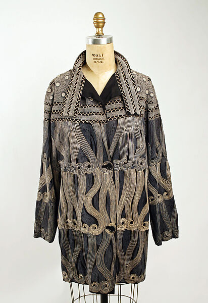 Jacket, silk, French 