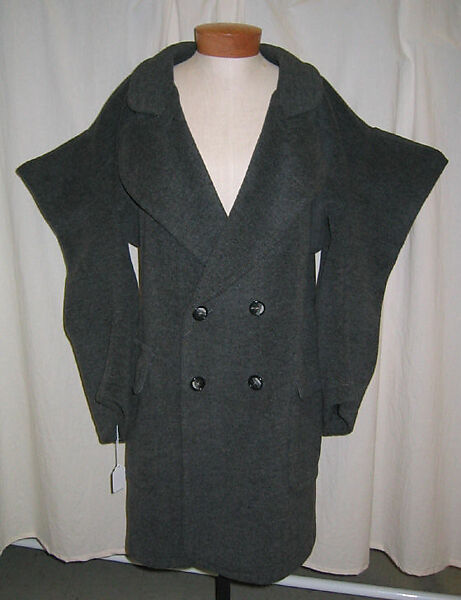 Coat, Vivienne Westwood (British, 1941–2022), wool, British 