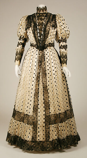 Dress, Rouff (French, 1844–1914), silk, French