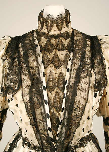 Dress, Rouff (French, 1844–1914), silk, French