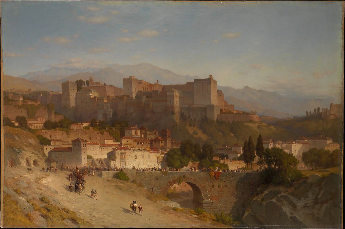Samuel Colman | The Hill of the Alhambra, Granada | American | The Metropolitan Museum of Art