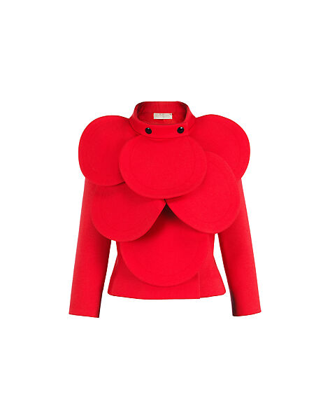 Jacket, Pierre Cardin (French (born Italy), San Biagio di Callalta 1922–2020 Neuilly), wool, metal, French