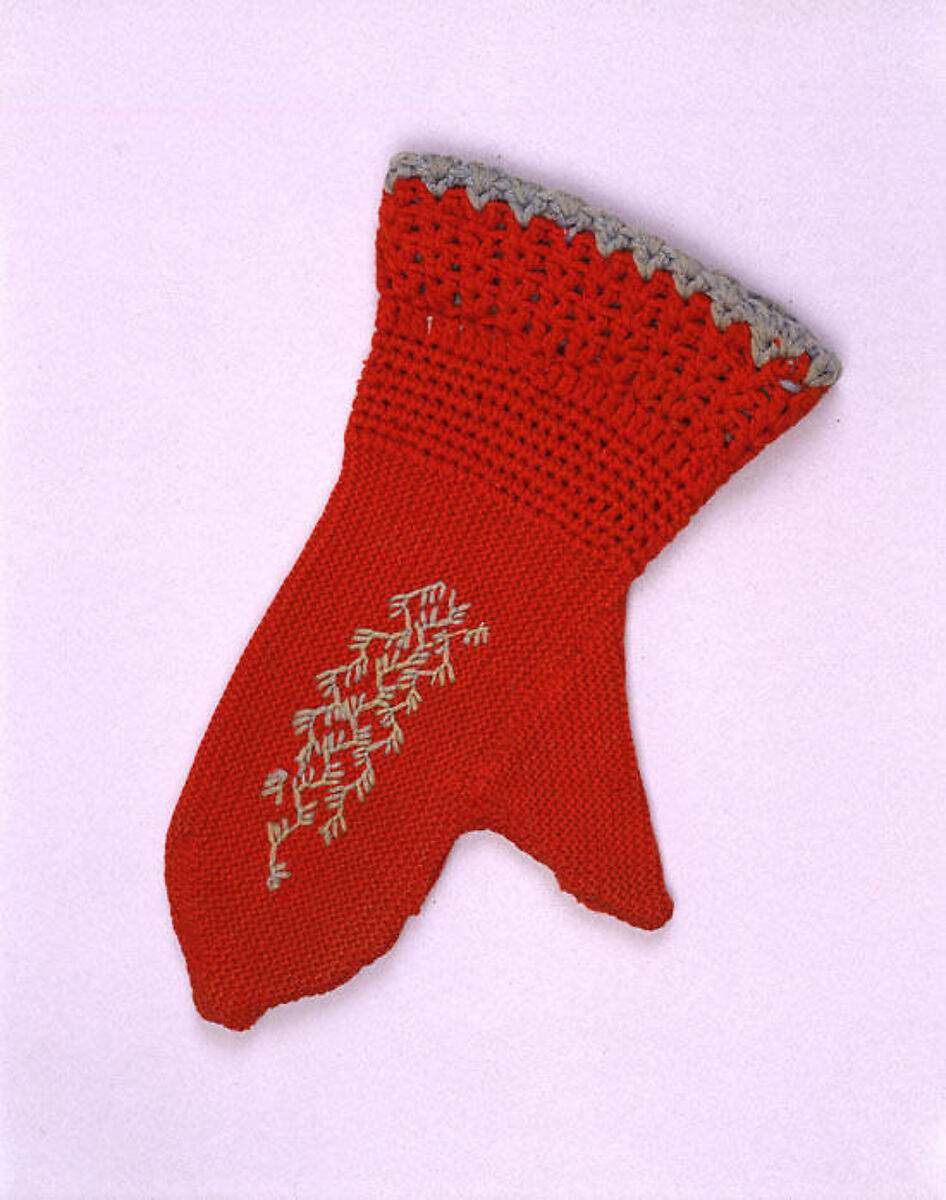 Skating ensemble, wool, fur, steel, American