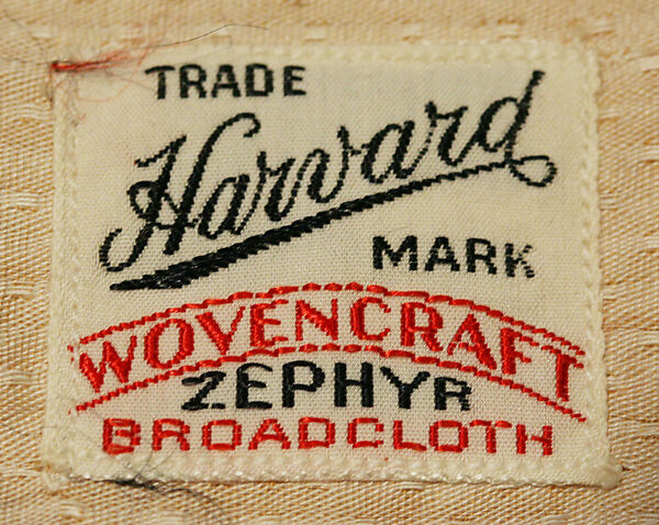 Shirt, cotton, American