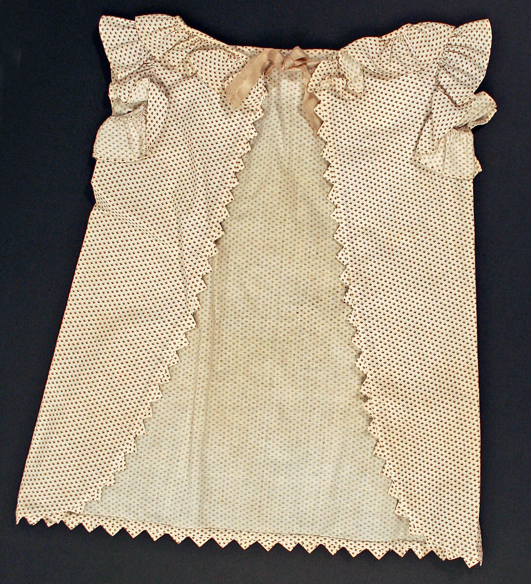Dress, cotton, American