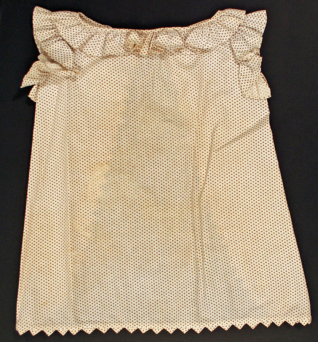 Dress, cotton, American