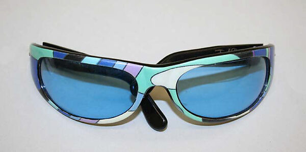 Sunglasses, Emilio Pucci (Italian, Florence 1914–1992), plastic (cellulose acetate, polyvinyl acetate), Italian 
