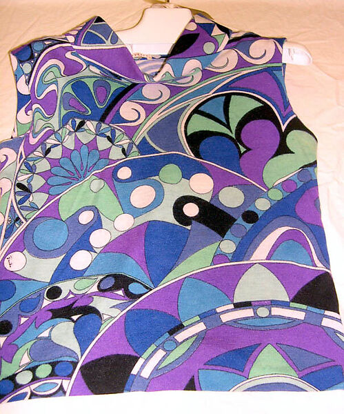 Dress, Emilio Pucci (Italian, Florence 1914–1992), [no medium available], Italian