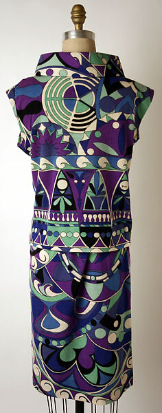 Dress, Emilio Pucci (Italian, Florence 1914–1992), [no medium available], Italian