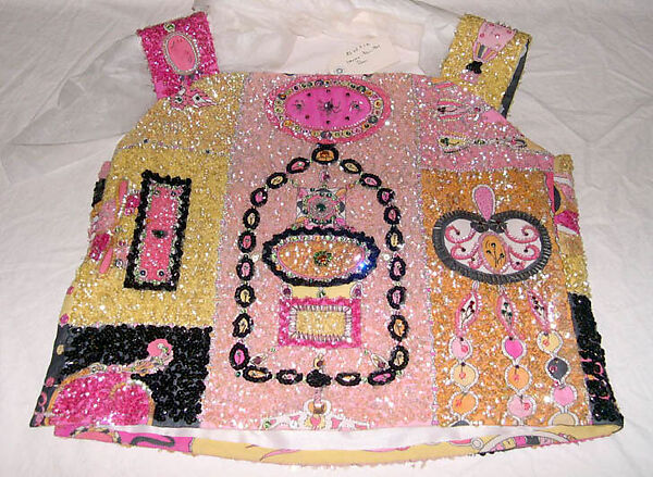 Evening dress, Emilio Pucci (Italian, Florence 1914–1992), silk, Italian