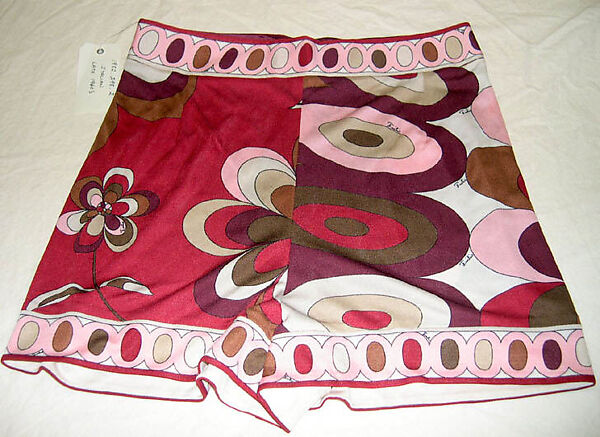 Shorts, Emilio Pucci (Italian, Florence 1914–1992), silk, Italian