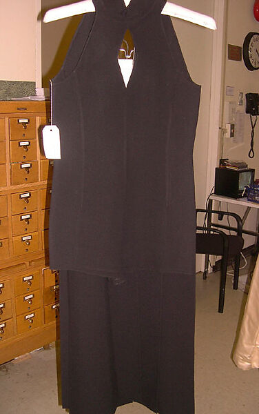 Evening ensemble, Mila Schön (Italian, born Yugoslavia, 1916–2008 Alessandria), silk, Italian