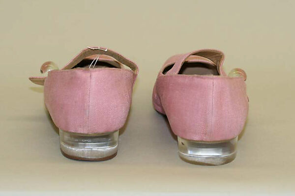 Ensemble, Mila Schön (Italian, born Yugoslavia, 1916–2008 Alessandria), linen, plastic, Italian