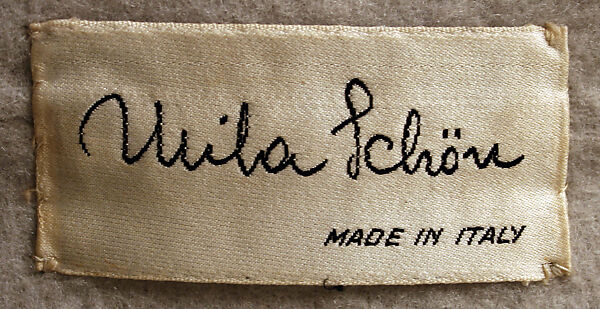 Ensemble, Mila Schön (Italian, born Yugoslavia, 1916–2008 Alessandria), wool, Italian