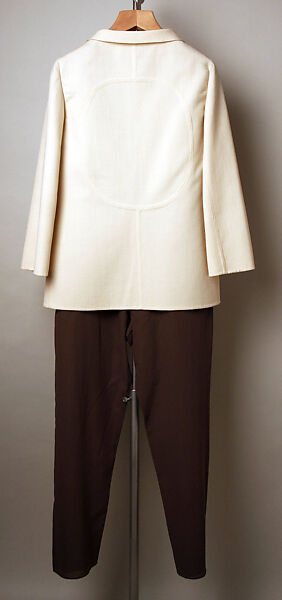 Ensemble, Mila Schön (Italian, born Yugoslavia, 1916–2008 Alessandria), silk, wool, Italian