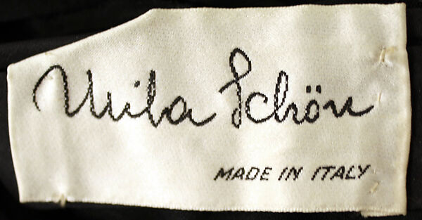 Cocktail ensemble, Mila Schön (Italian, born Yugoslavia, 1916–2008 Alessandria), synthetic fiber, silk, Italian