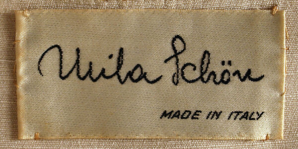 Pantsuit, Mila Schön (Italian, born Yugoslavia, 1916–2008 Alessandria), silk, Italian