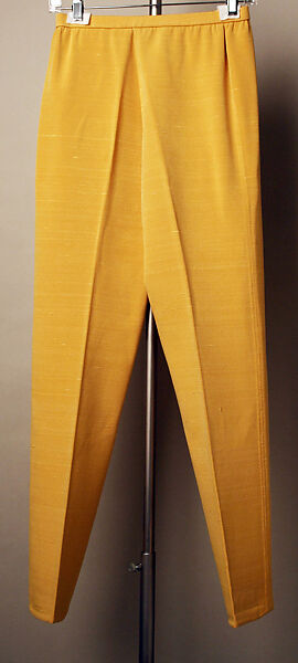 Pantsuit, Mila Schön (Italian, born Yugoslavia, 1916–2008 Alessandria), silk, Italian
