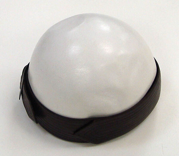 Hat, Nina Ricci (French, founded 1932), leather, metal, French