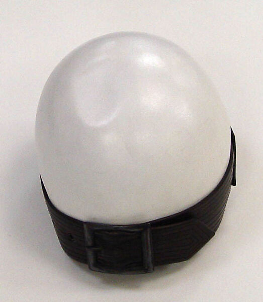 Hat, Nina Ricci (French, founded 1932), leather, metal, French