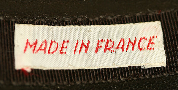 Hat, Nina Ricci (French, founded 1932), leather, metal, French