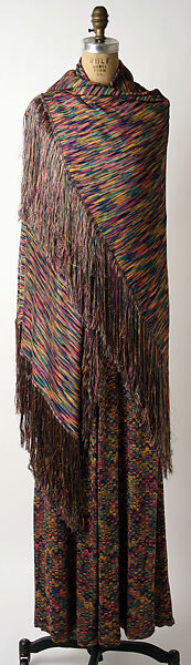 Ensemble, Missoni (Italian, founded 1953), rayon, Italian 