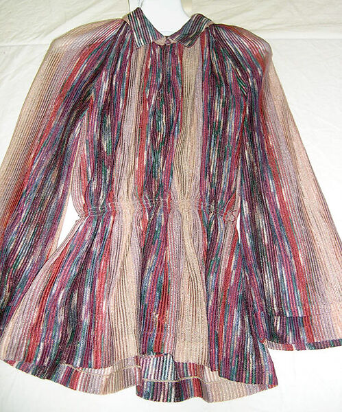 Evening ensemble, Missoni (Italian, founded 1953), rayon, Italian