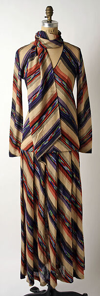 Ensemble, Missoni (Italian, founded 1953), rayon, Italian 