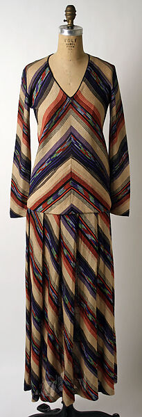 Ensemble, Missoni (Italian, founded 1953), rayon, wool, Italian