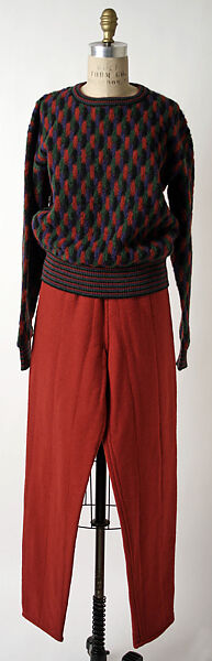 Ensemble, Missoni (Italian, founded 1953), wool, Italian