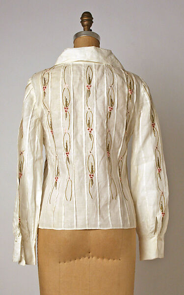 Blouse, Sybil Connolly (Irish (born Wales), Swansea 1921–1998 Dublin), linen, Irish