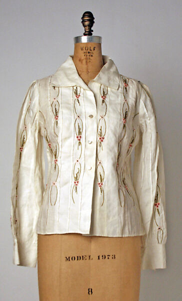 Blouse, Sybil Connolly (Irish (born Wales), Swansea 1921–1998 Dublin), linen, Irish 