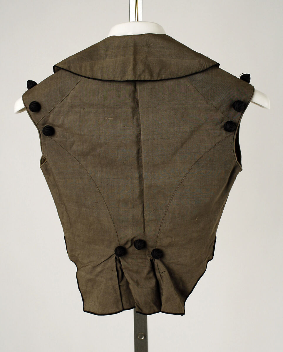 Spencer, silk, American