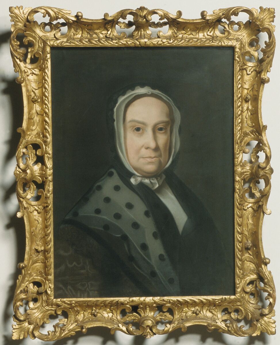 Mrs. Ebenezer Storer (Mary Edwards), John Singleton Copley (American, Boston, Massachusetts 1738–1815 London), Pastel on laid paper, mounted on canvas, American