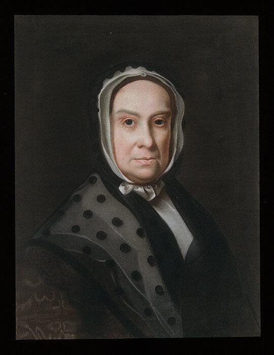 Mrs. Ebenezer Storer (Mary Edwards), John Singleton Copley (American, Boston, Massachusetts 1738–1815 London), Pastel on laid paper, mounted on canvas, American