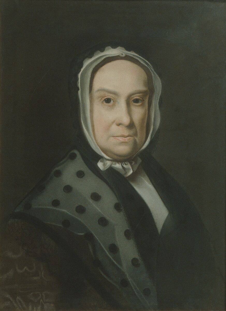 Mrs. Ebenezer Storer (Mary Edwards), John Singleton Copley (American, Boston, Massachusetts 1738–1815 London), Pastel on laid paper, mounted on canvas, American