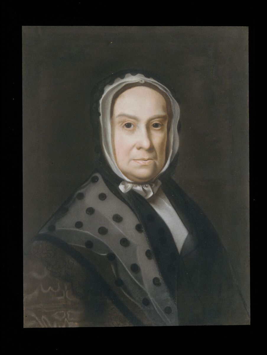 Mrs. Ebenezer Storer (Mary Edwards), John Singleton Copley (American, Boston, Massachusetts 1738–1815 London), Pastel on laid paper, mounted on canvas, American 
