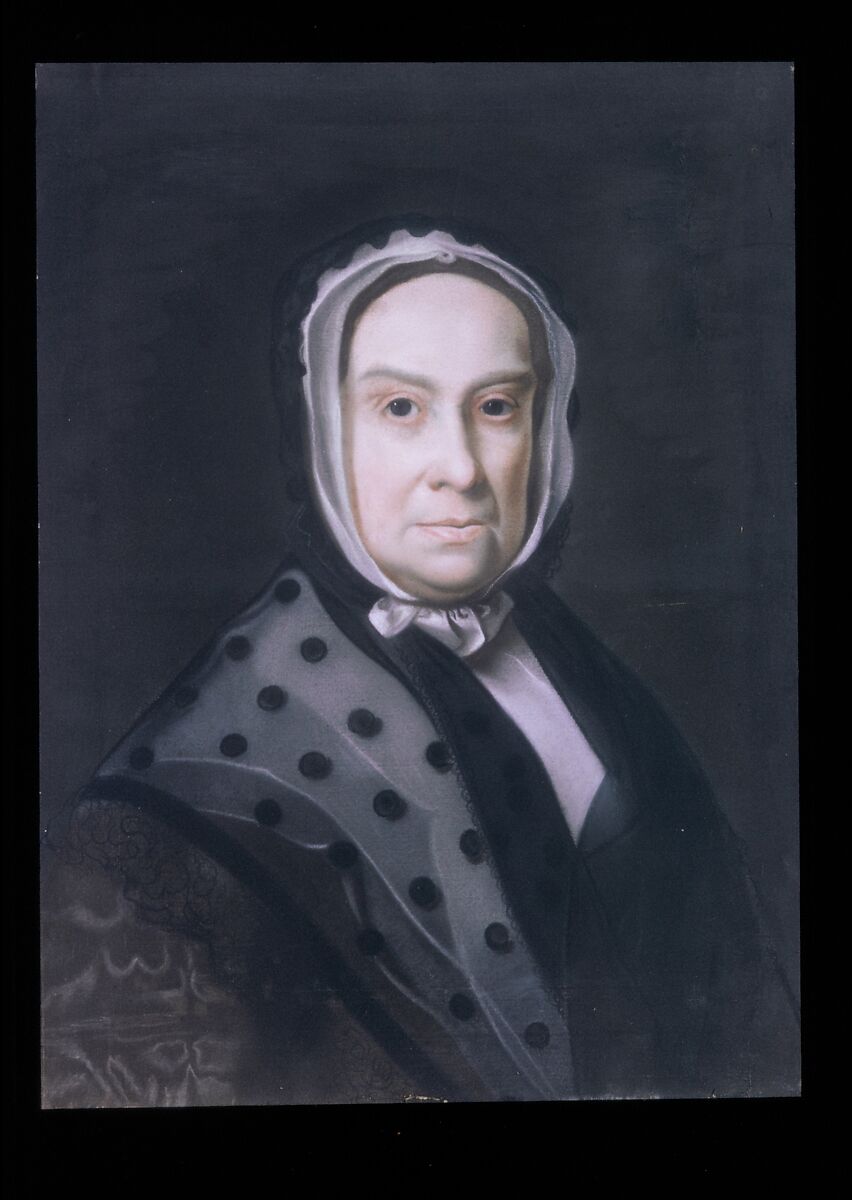 Mrs. Ebenezer Storer (Mary Edwards), John Singleton Copley (American, Boston, Massachusetts 1738–1815 London), Pastel on laid paper, mounted on canvas, American