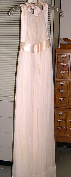 Evening dress, Sarmi, silk, American