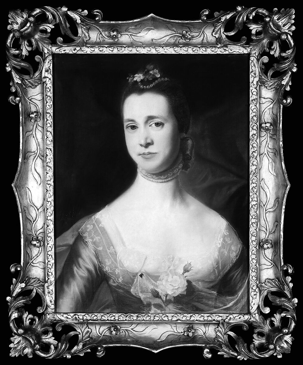 Mrs. Edward Green (Mary Storer), John Singleton Copley (American, Boston, Massachusetts 1738–1815 London), Pastel on laid paper, mounted on canvas, American