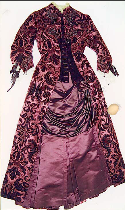 Dress, House of Worth (French, 1858–1956), silk, French