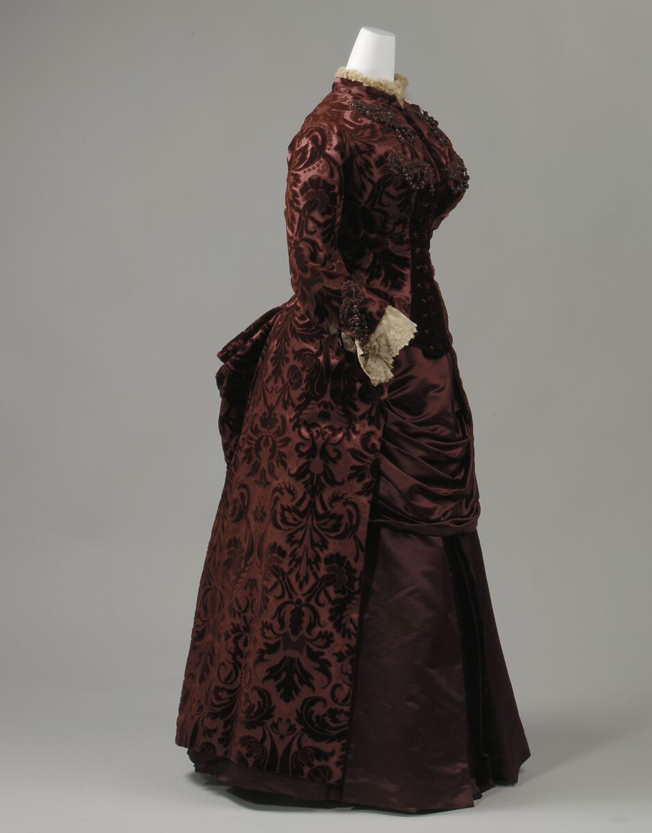 Dress, House of Worth (French, 1858–1956), silk, French 