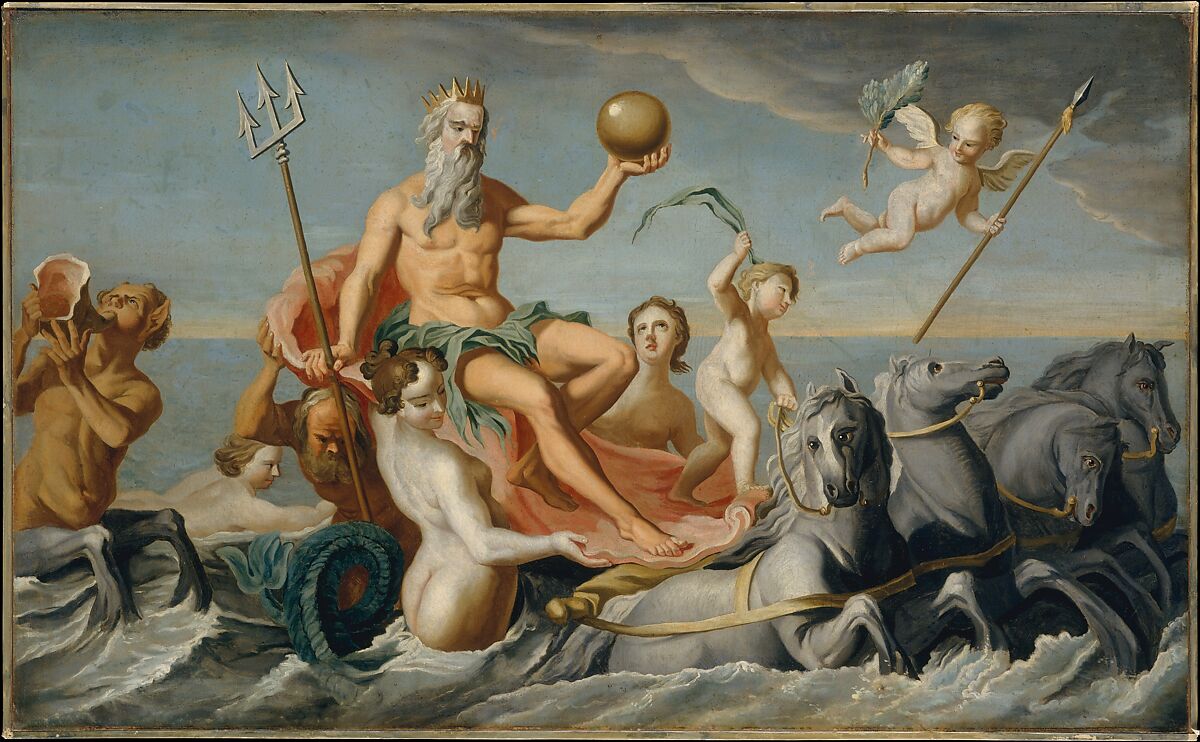 The Return of Neptune, John Singleton Copley (American, Boston, Massachusetts 1738–1815 London), Oil on canvas, American 